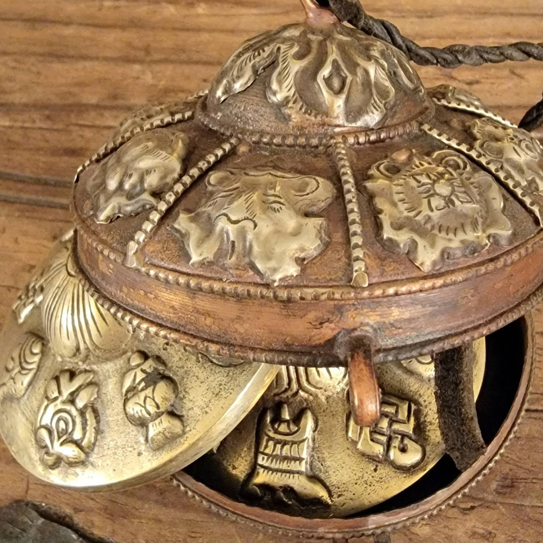 TingTingsha Bells with Hand Crafted with Case, Resonance Revival: Cleanse and Brighten with Tingsha Bells - SOUTHBAYSALTS