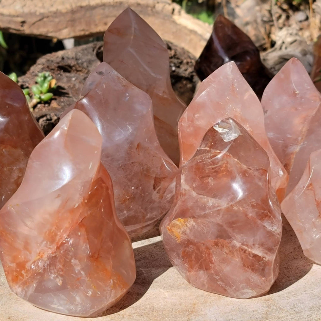 Fire Quartz Flames, Ignite Your Energy: Fire Quartz to Blaze a Path to Balance! - SOUTHBAYSALTS