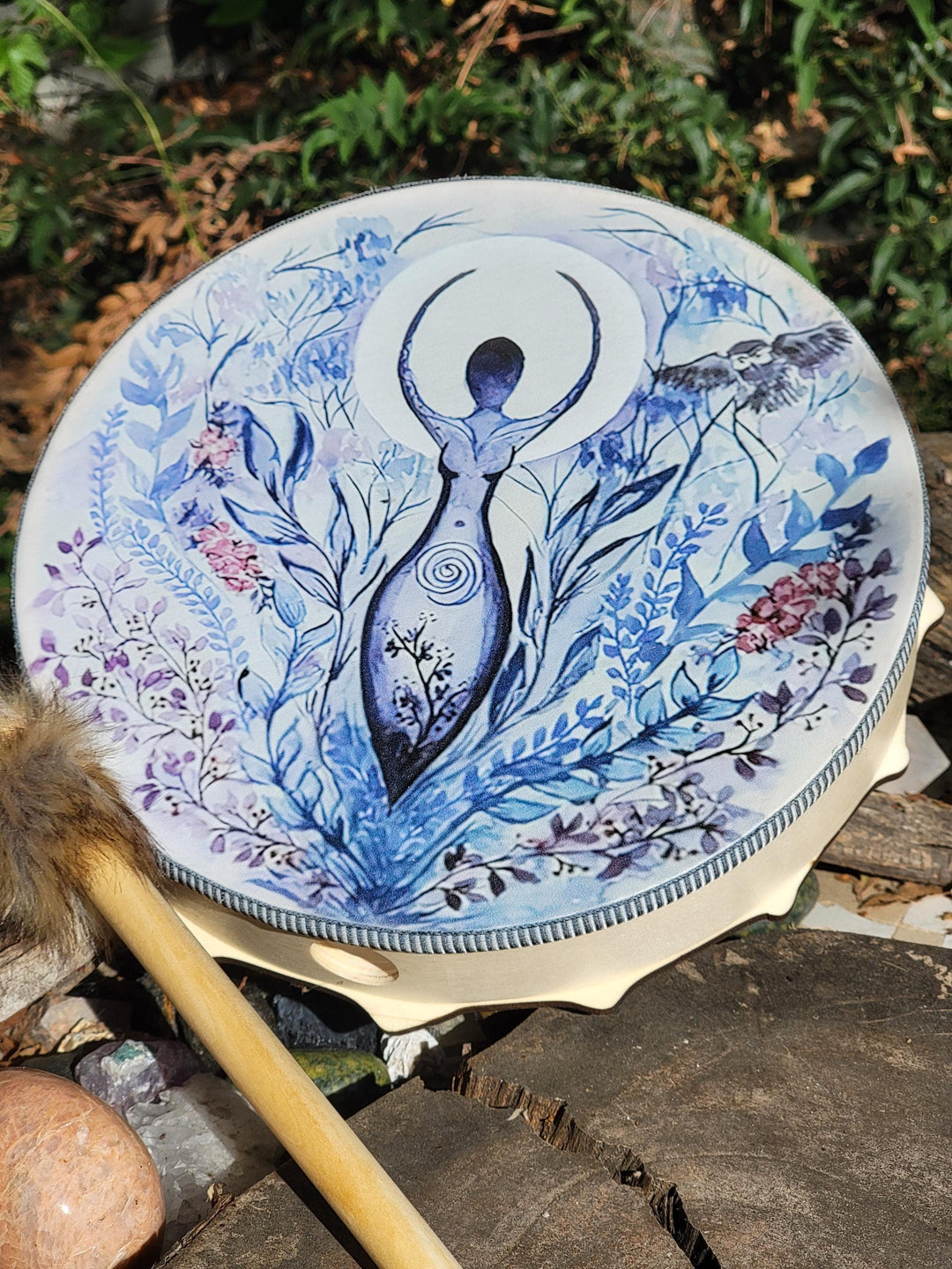 Ceremonial Drum, Our Vegan Goddess Ceremonial Drum - SOUTHBAYSALTS