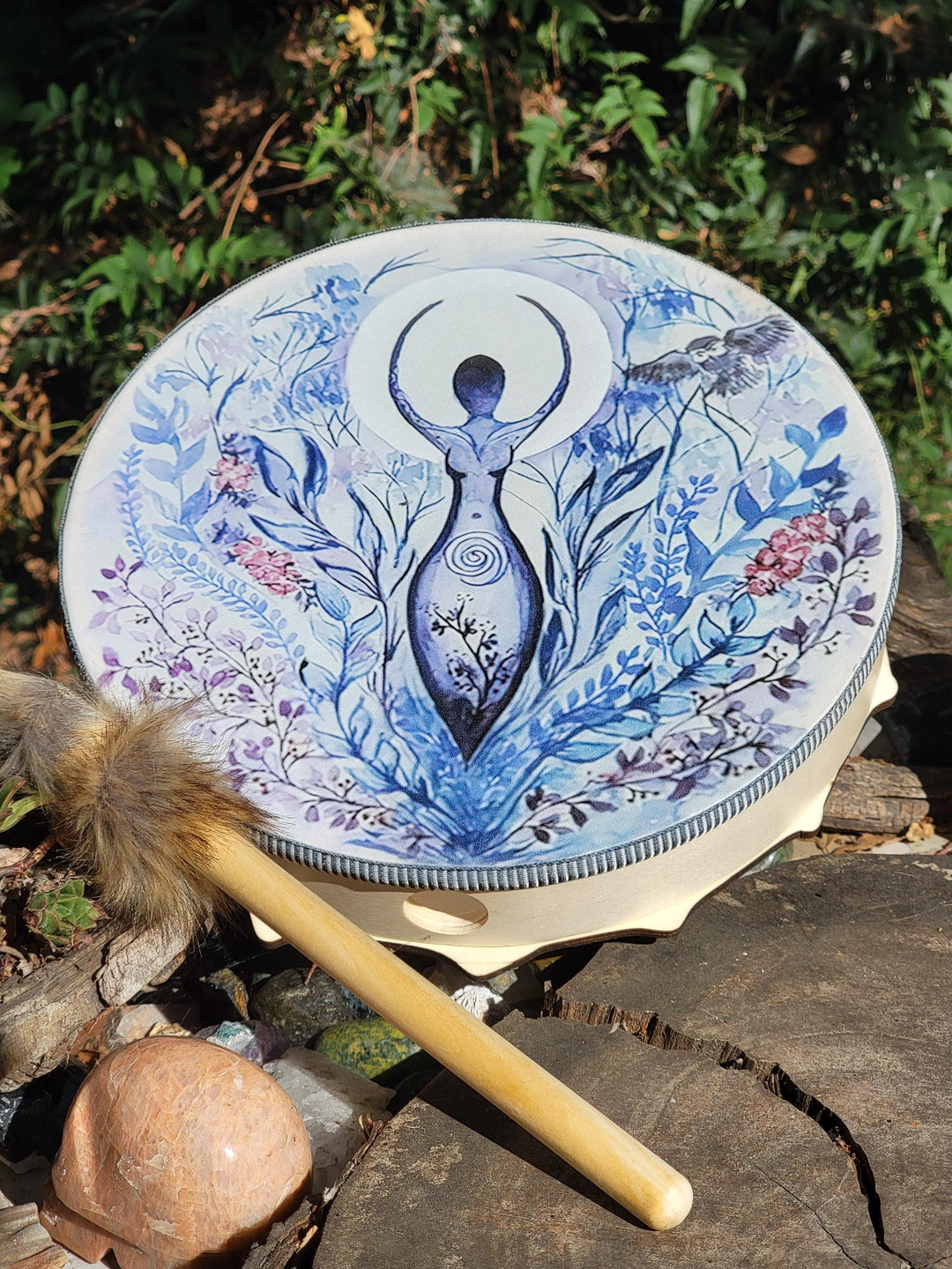 Ceremonial Drum, Our Vegan Goddess Ceremonial Drum - SOUTHBAYSALTS