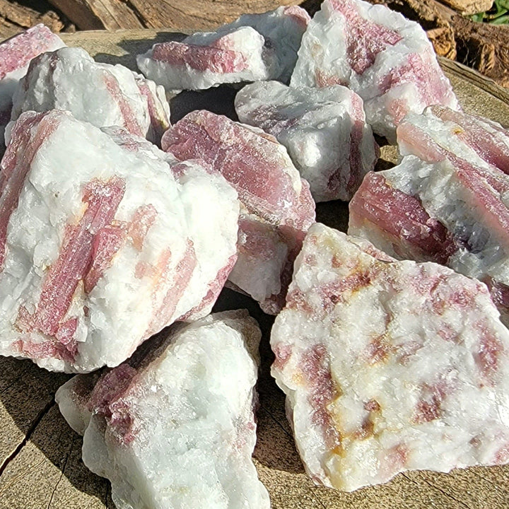Raw Pink Tourmaline, aka Rubellite. The Stone of Love and Compassion - SOUTHBAYSALTS