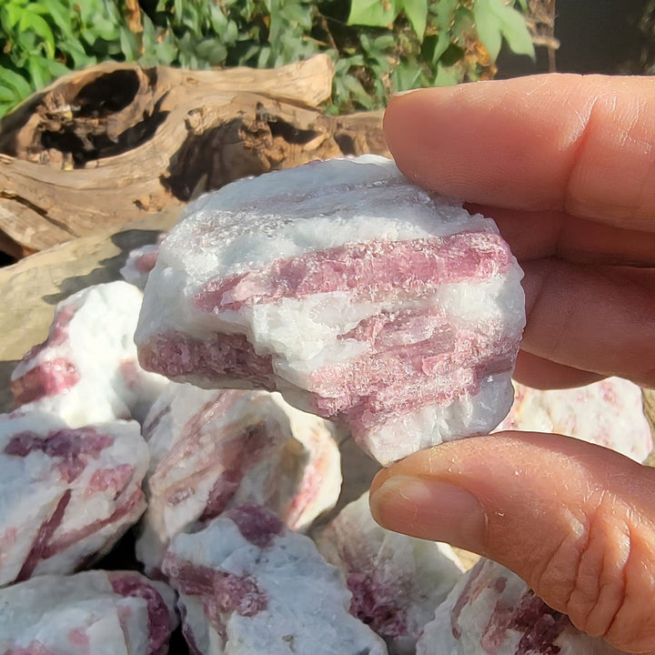 Raw Pink Tourmaline, aka Rubellite. The Stone of Love and Compassion - SOUTHBAYSALTS