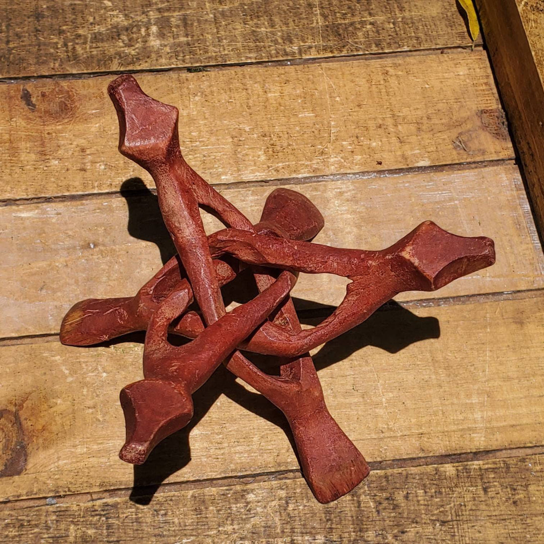 Wooden Cobra Tripod Stand - SOUTHBAYSALTS 