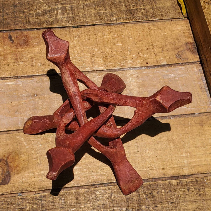 Wooden Cobra Tripod Stand - SOUTHBAYSALTS 