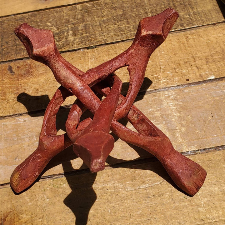 Wooden Cobra Tripod Stand - SOUTHBAYSALTS 