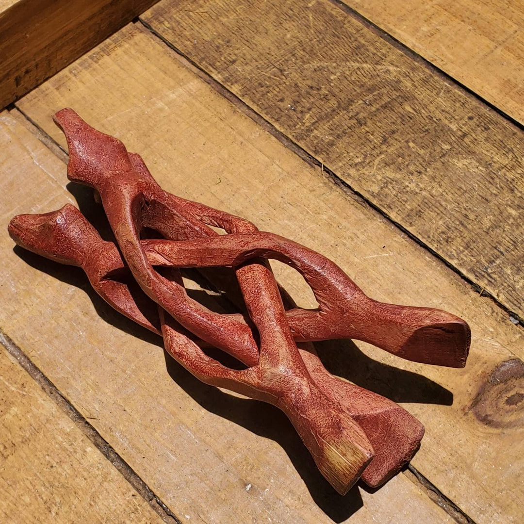 Wooden Cobra Tripod Stand - SOUTHBAYSALTS 